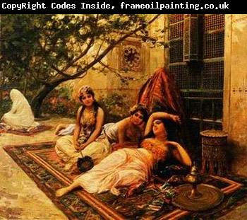 unknow artist Arab or Arabic people and life. Orientalism oil paintings  236